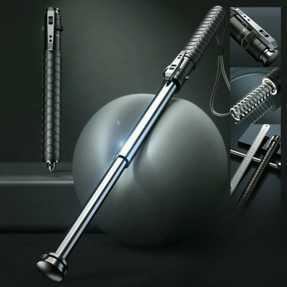 Automatic Self-Defense Walking Stick With Anti-Slip Grip