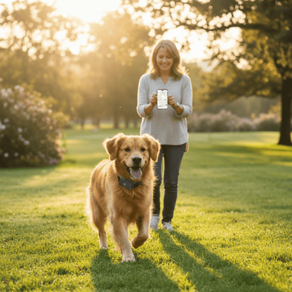 Waterproof GPS Dog Collar — Real-Time Geofence Alerts
