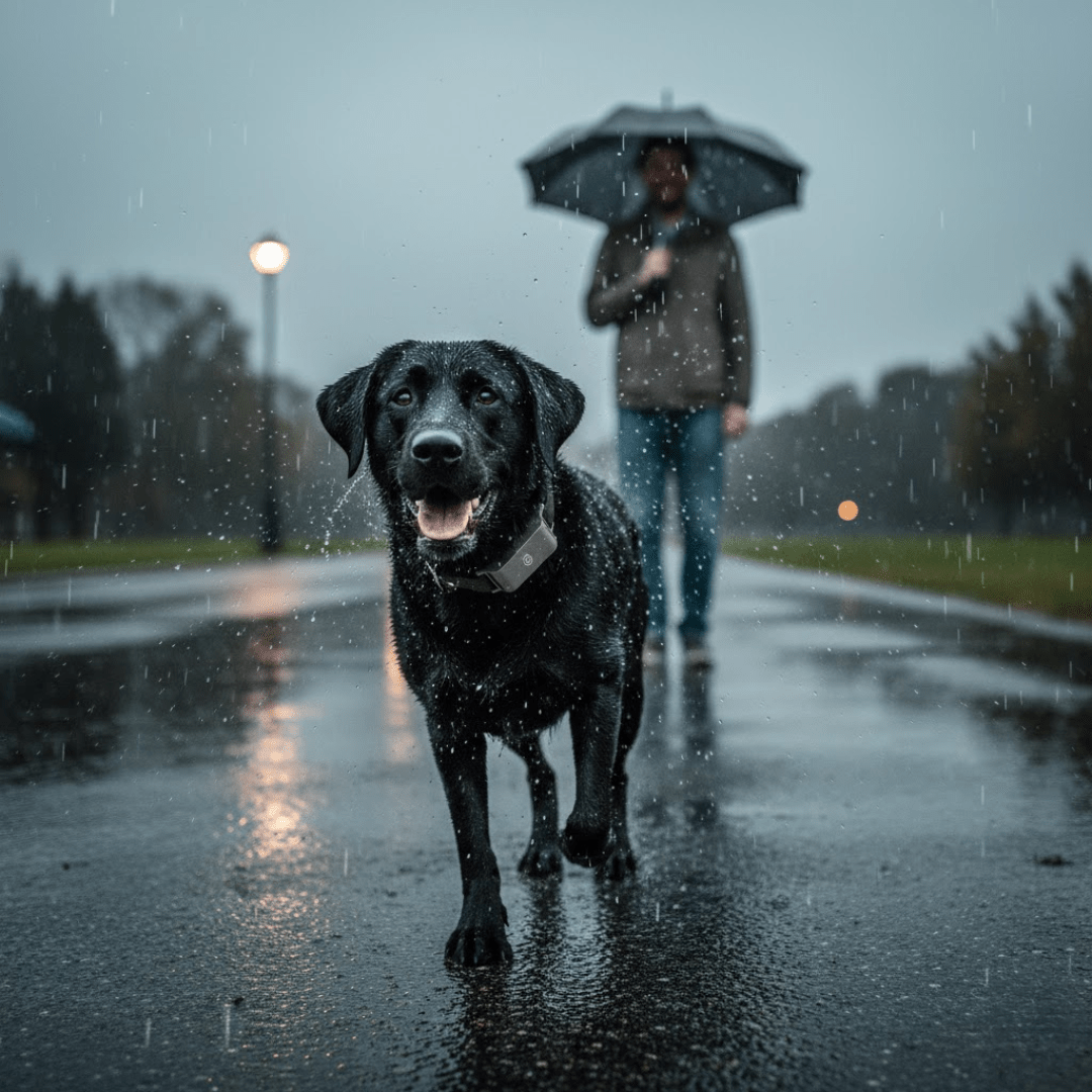 Waterproof GPS Dog Collar — Real-Time Geofence Alerts