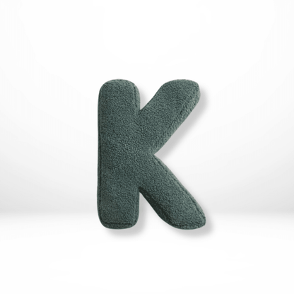 Personalized Velvet Alphabet Pillow for Sofa & Bed