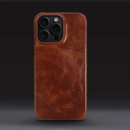 Genuine Leather iPhone Case — Handmade & Durable