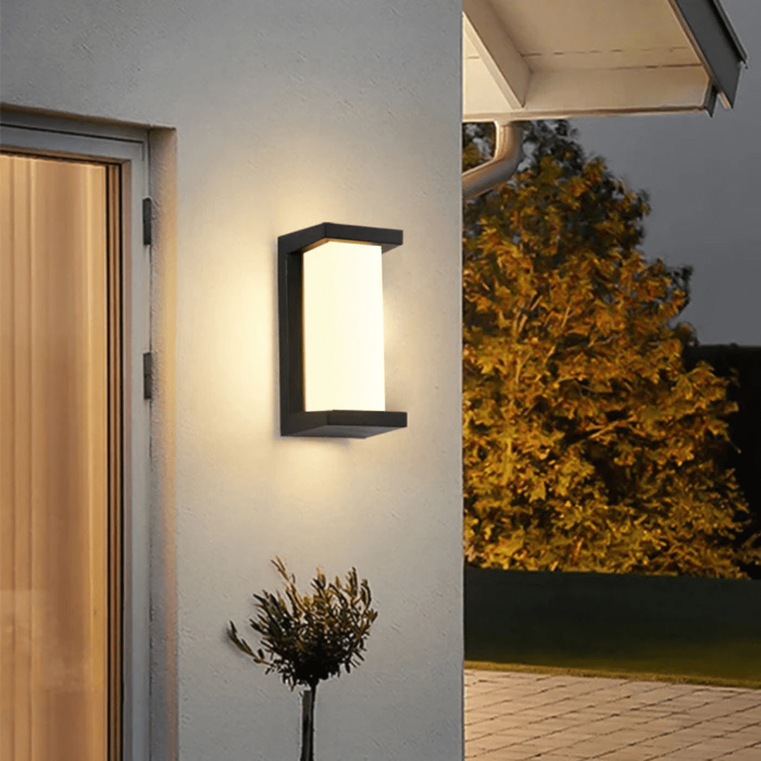 LED Outdoor Wall Lamp — Motion Sensor