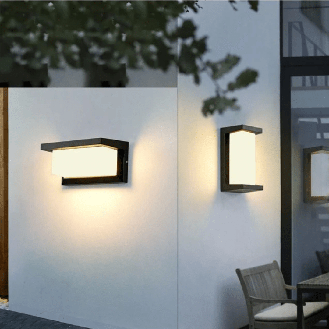 LED Outdoor Wall Lamp — Motion Sensor