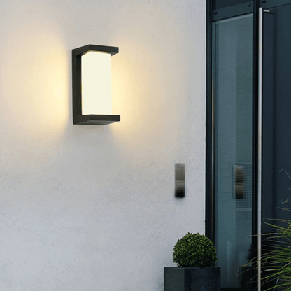 LED Outdoor Wall Lamp — Motion Sensor