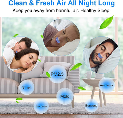 Micro CPAP — Compact Anti-Snoring Sleep Device