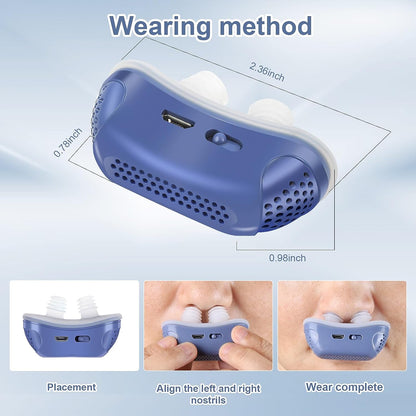 Micro CPAP — Compact Anti-Snoring Sleep Device