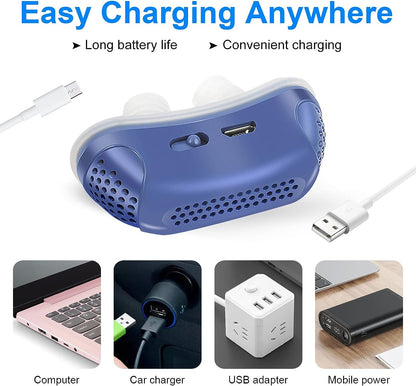Micro CPAP — Compact Anti-Snoring Sleep Device