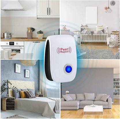Ultrasonic Pest Repeller — Covers Up to 40 m²