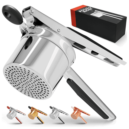 Stainless Steel Potato Masher — Sturdy Tool for Creamy Mash