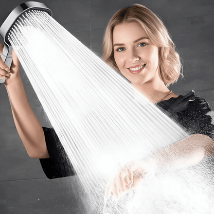 High-Pressure Shower Head — Turbo Boost & Filtration