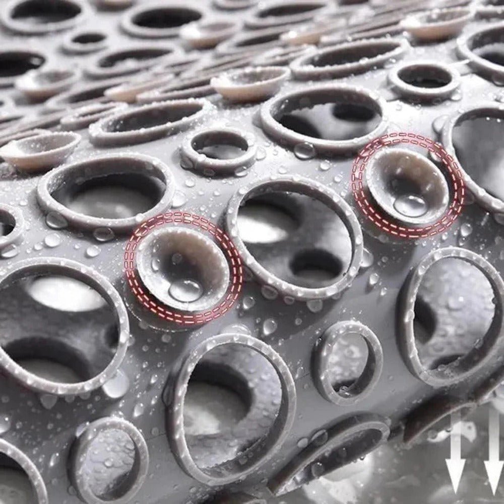 Non-Slip Shower Mat — Efficient Drainage