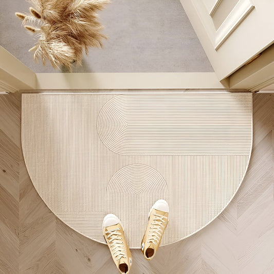 Semicircular Doormat — Non-Slip Welcome Mat