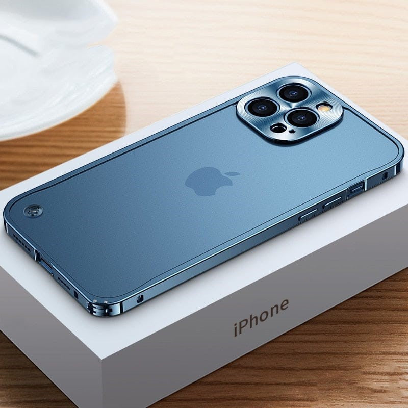 AeroShield case side profile with precision milled button covers