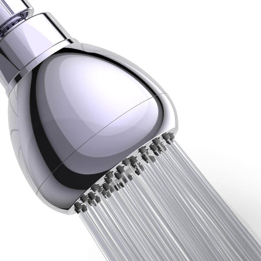 AquaRidge - High Pressure Shower Head Anti-Clog Nozzles 1