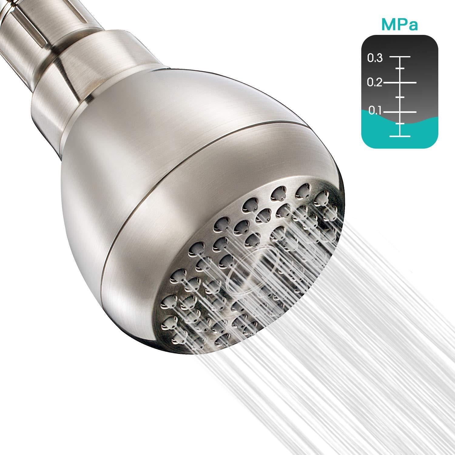 AquaRidge - High Pressure Shower Head Anti-Clog Nozzles 7