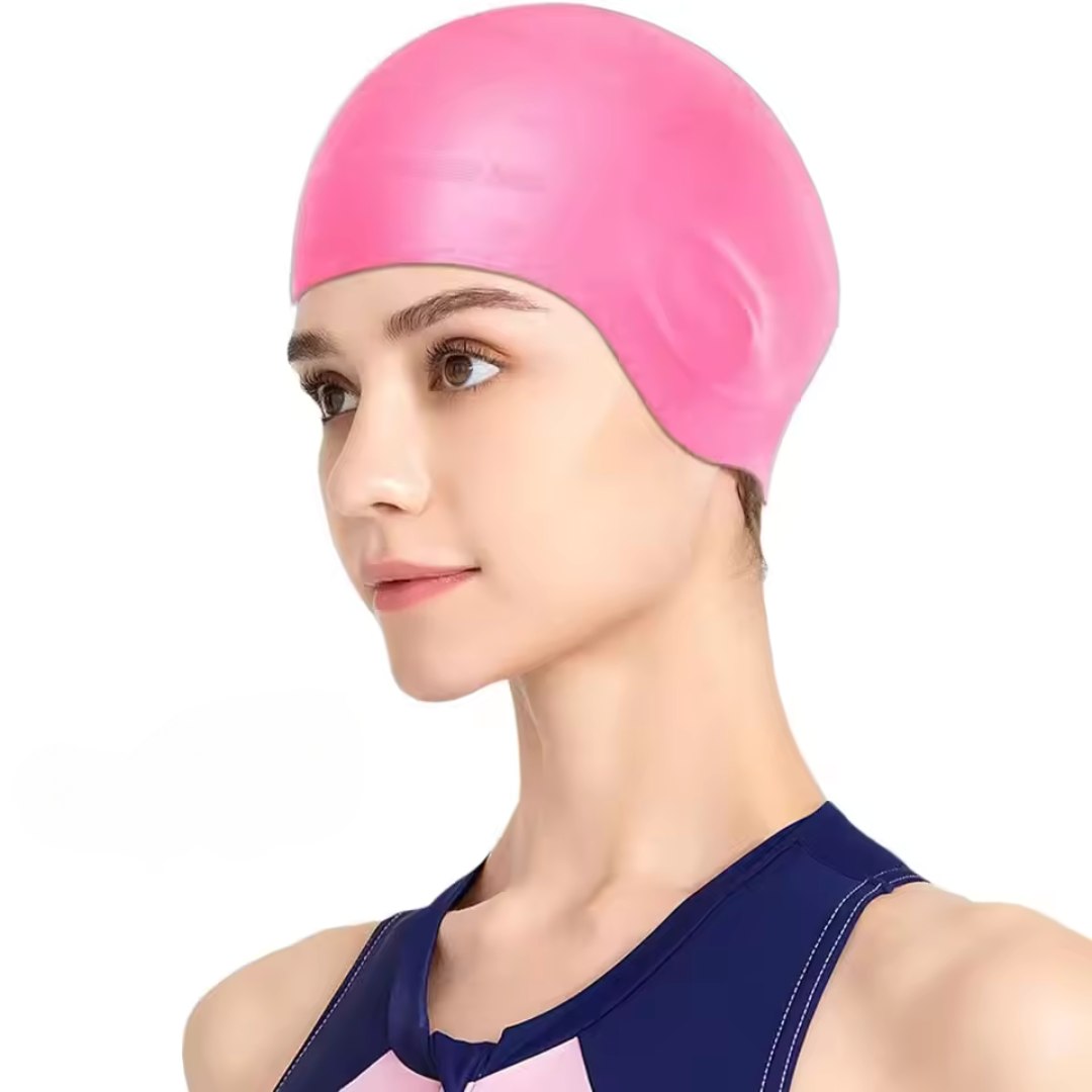 AquaShell silicone swim cap available colour range