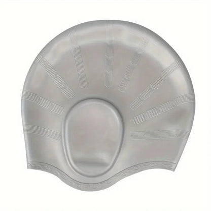 AquaShell - Silicone Swim Cap with Ear Protection 7