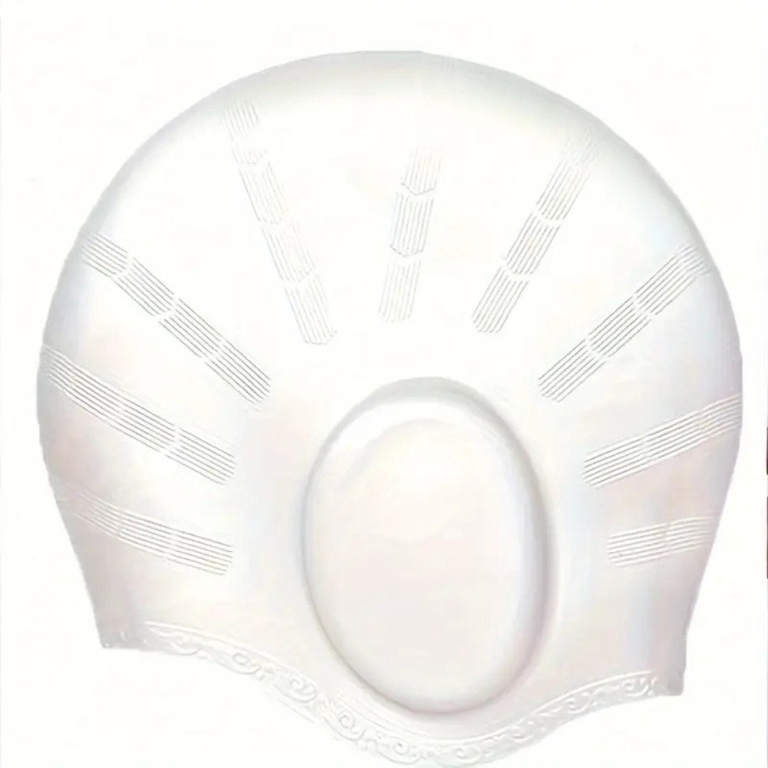 AquaShell - Silicone Swim Cap with Ear Protection 9