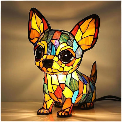 Artistic LED Dog Night Light — Cozy Decor Glow 11