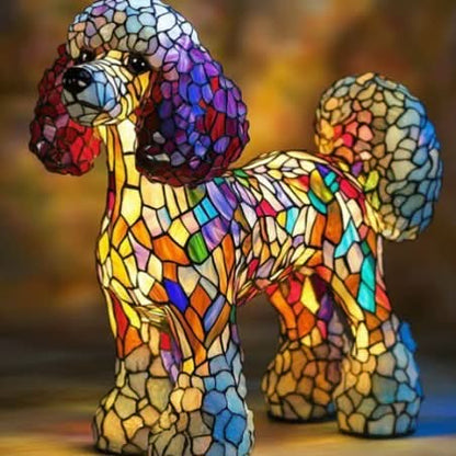 Artistic LED Dog Night Light — Cozy Decor Glow 19