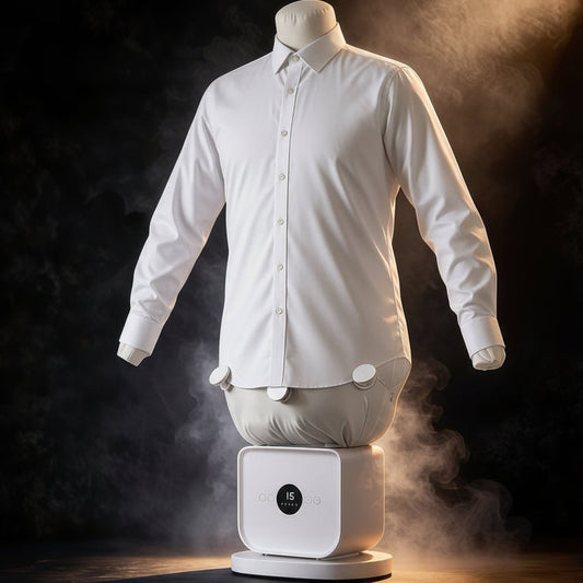 Automatic Ironing Machine 2-in-1 with Warm Drying 1