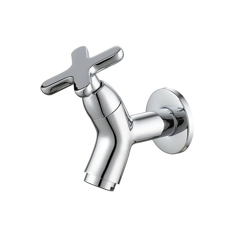 Brass Wall-Mounted Faucet for Kitchen & Bath 10