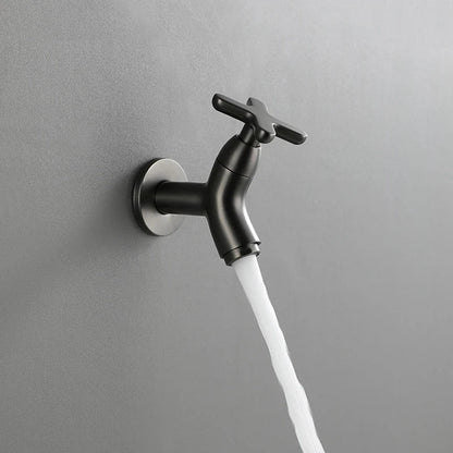 Brass Wall-Mounted Faucet for Kitchen & Bath 2