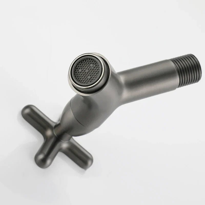 Brass Wall-Mounted Faucet for Kitchen & Bath 4