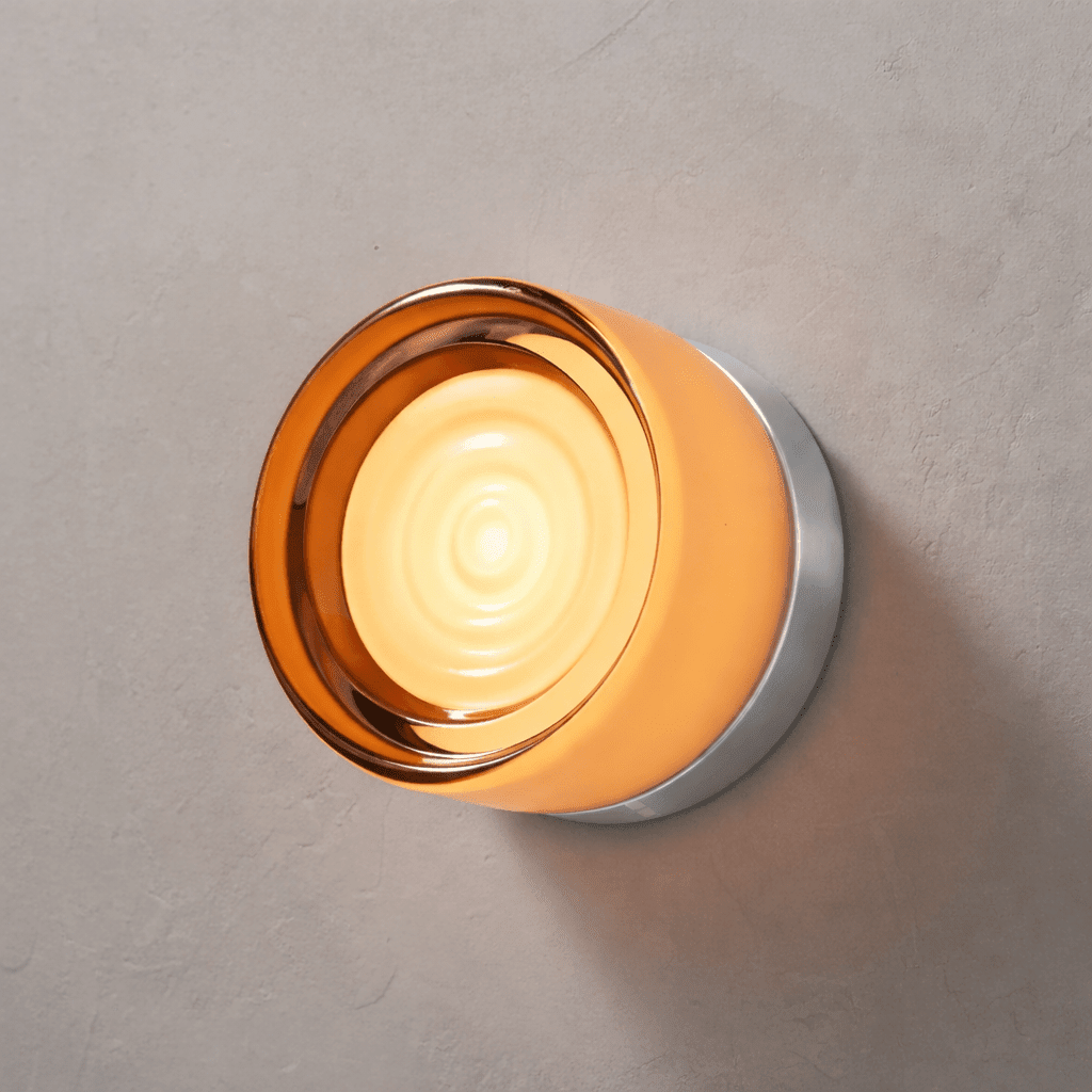 Circular Glass Wall Lamp — Modern LED Sconce 18
