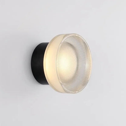 Circular Glass Wall Lamp — Modern LED Sconce 7