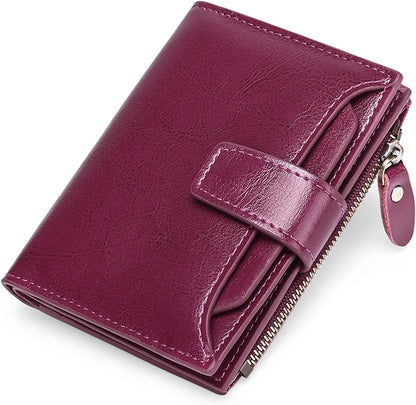 Valcroft - Compact Leather Wallet RFID Blocking