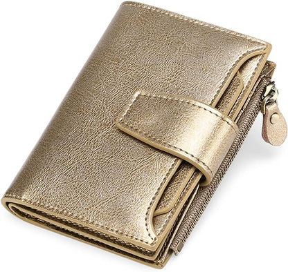 Valcroft - Compact Leather Wallet RFID Blocking