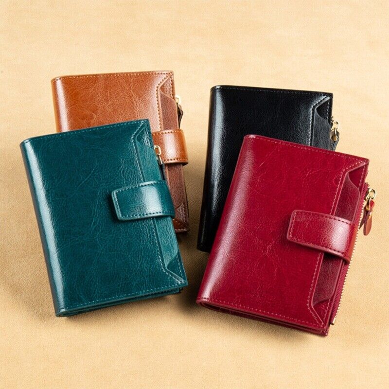Valcroft - Compact Leather Wallet RFID Blocking