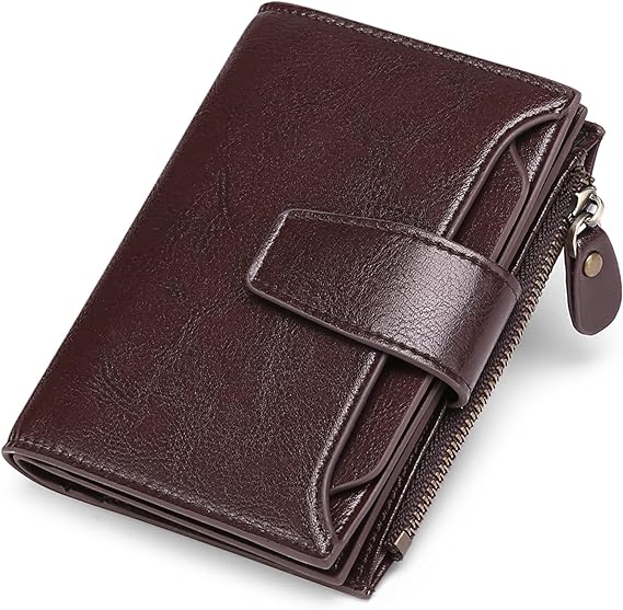 Valcroft - Compact Leather Wallet RFID Blocking