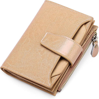 Valcroft - Compact Leather Wallet RFID Blocking