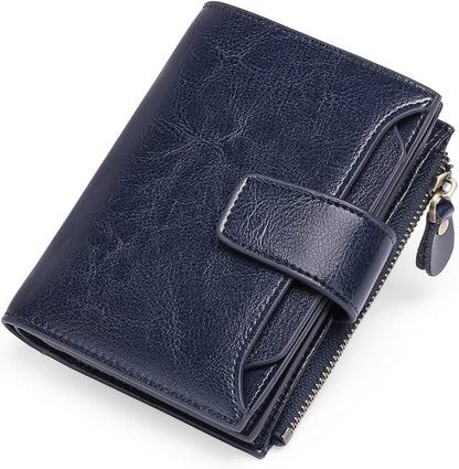 Valcroft - Compact Leather Wallet RFID Blocking