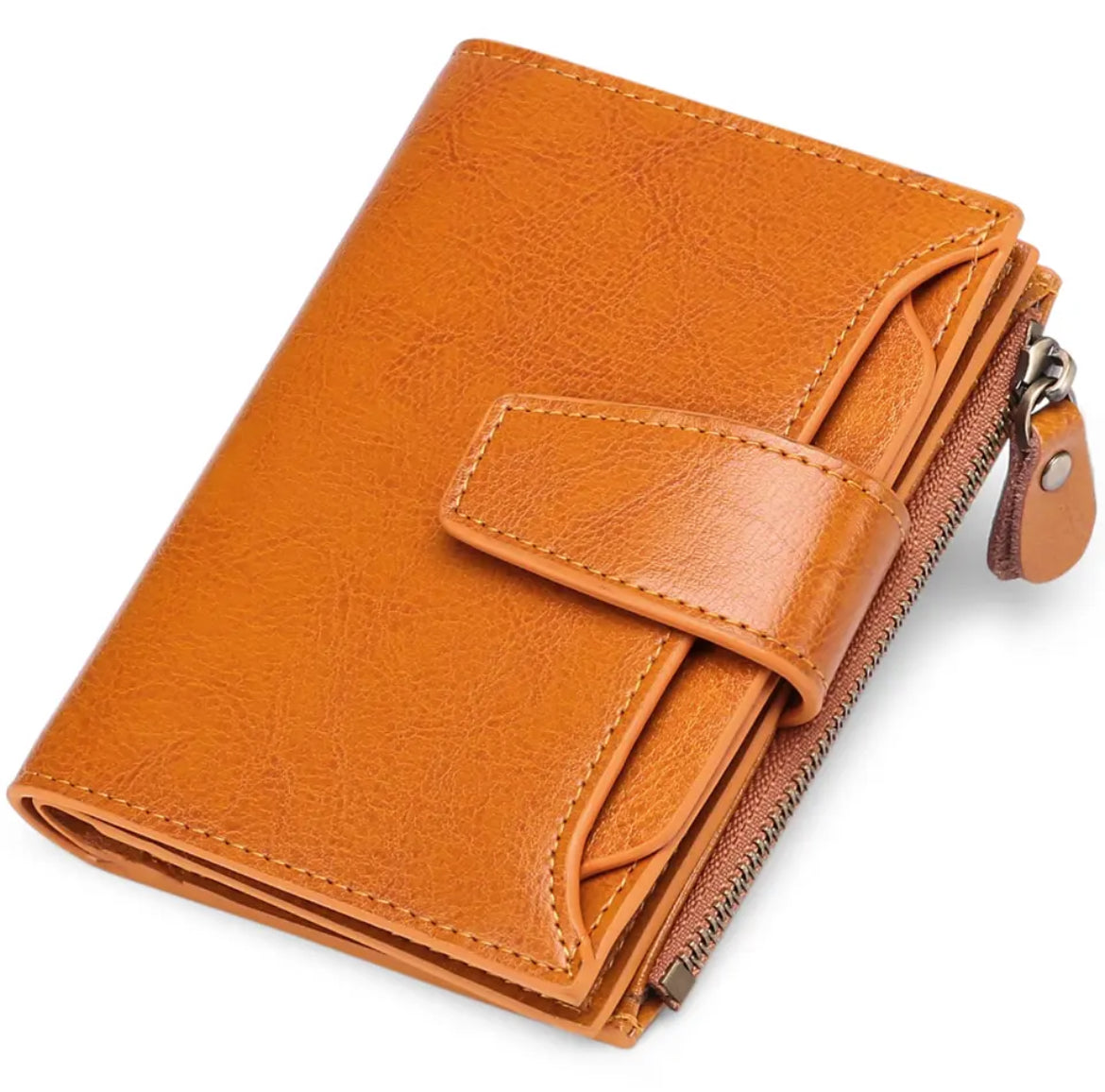 Valcroft - Compact Leather Wallet RFID Blocking