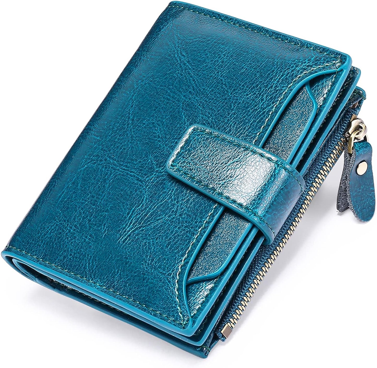 Valcroft - Compact Leather Wallet RFID Blocking