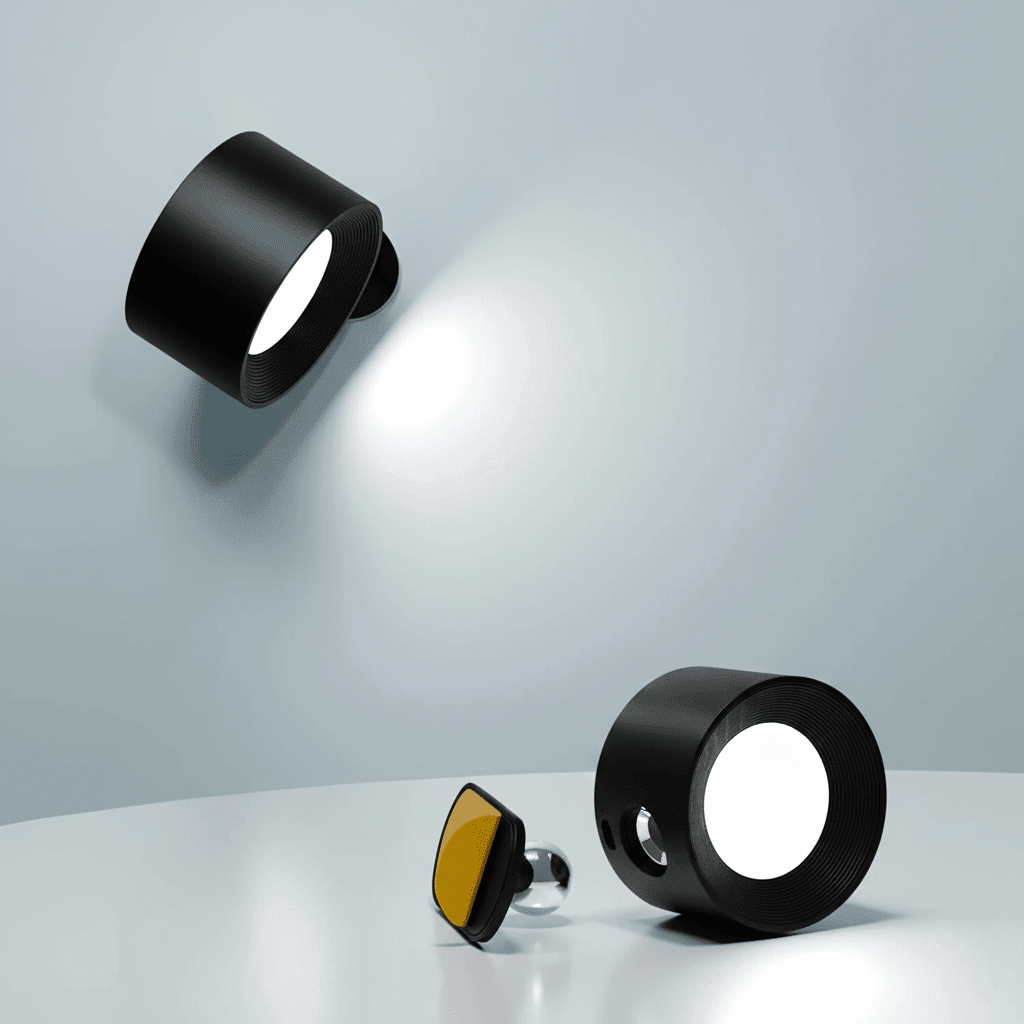 Cordless Wall Light — 360° Rotation, 3 Brightness 2