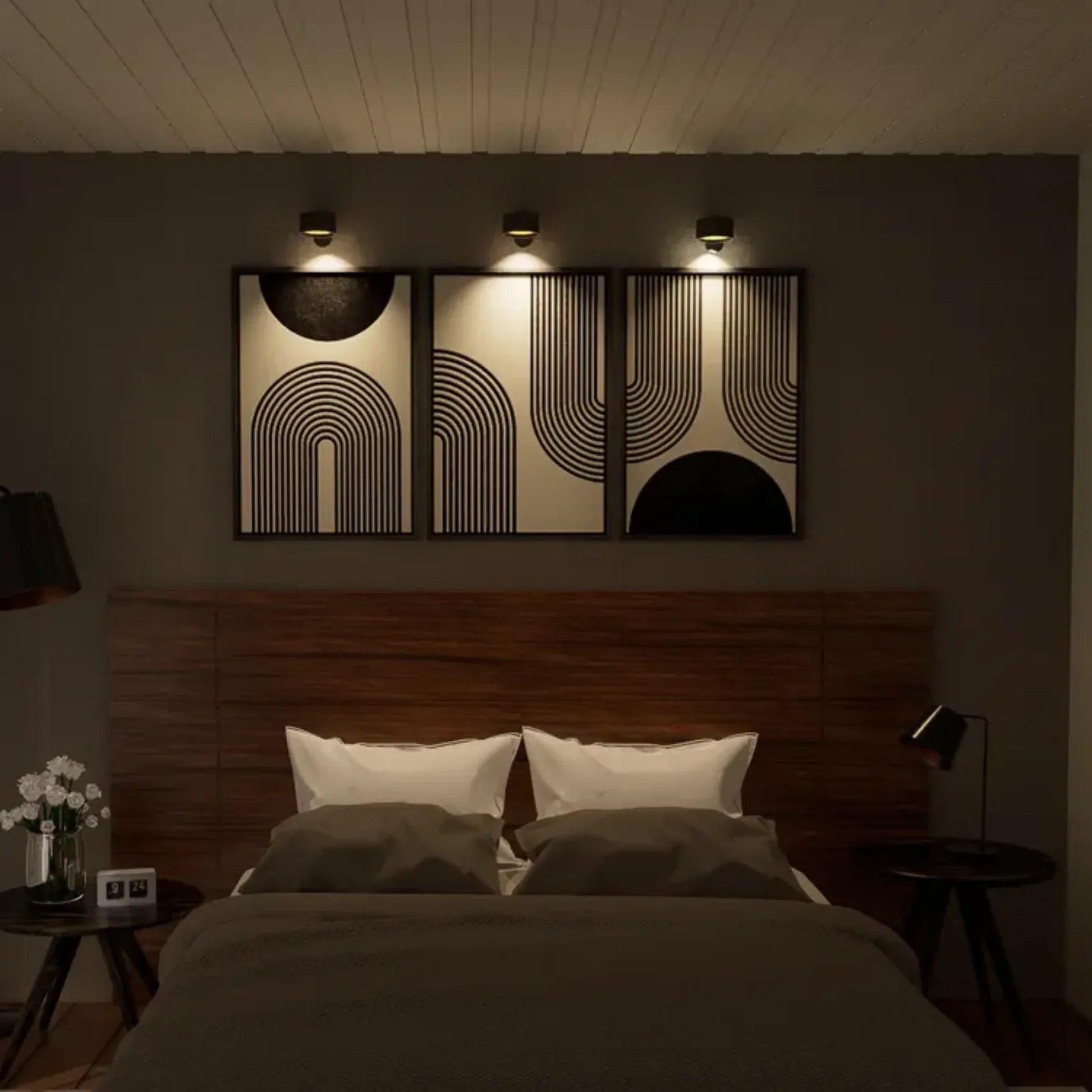 Cordless Wall Light — 360° Rotation, 3 Brightness 7