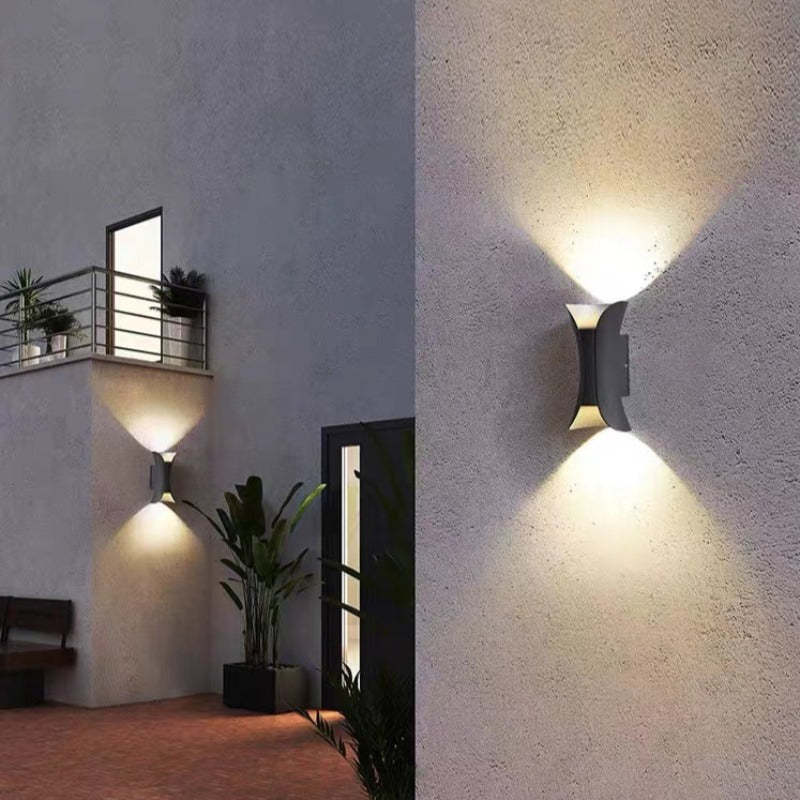 Curved LED Wall Light — IP65 Waterproof Outdoor 4