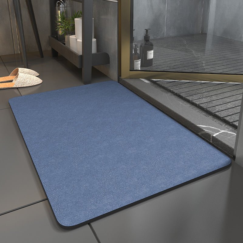 Dryvella bath mat shown in all available colours and sizes