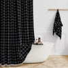 Black checked