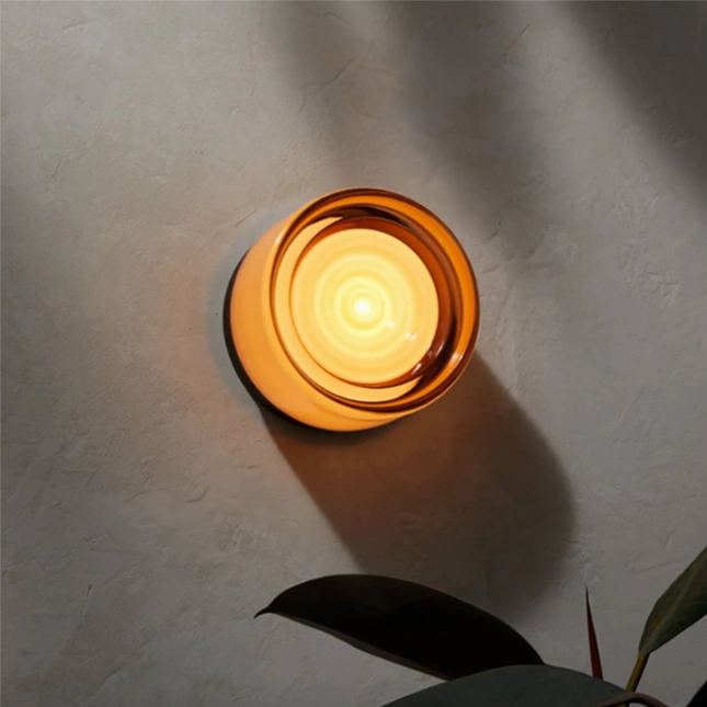Lumevara - Glass Wall Sconce with Integrated LED 10