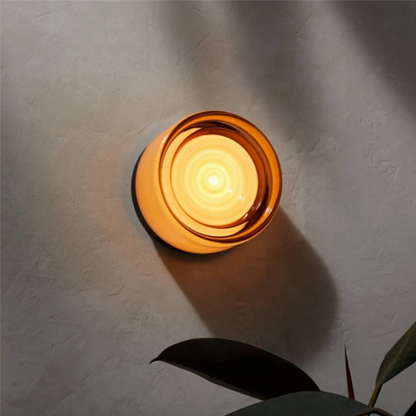 Lumevara - Glass Wall Sconce with Integrated LED 10