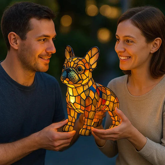 Lumishard - Stained Glass Animal Table Lamp USB Night Light 1