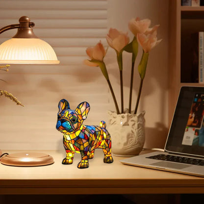 Lumishard - Stained Glass Animal Table Lamp USB Night Light 3