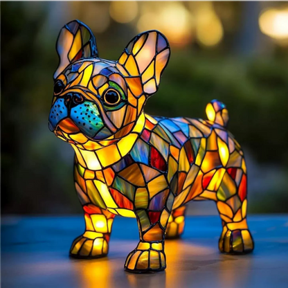 Lumishard - Stained Glass Animal Table Lamp USB Night Light 4