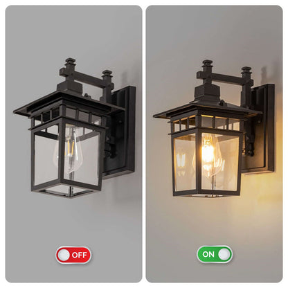 Lumivast - Outdoor Wall Lantern Waterproof E27 Light 12
