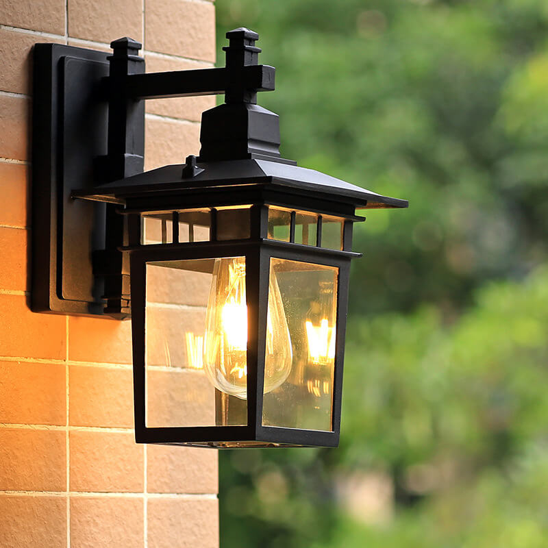 Lumivast - Outdoor Wall Lantern Waterproof E27 Light 8